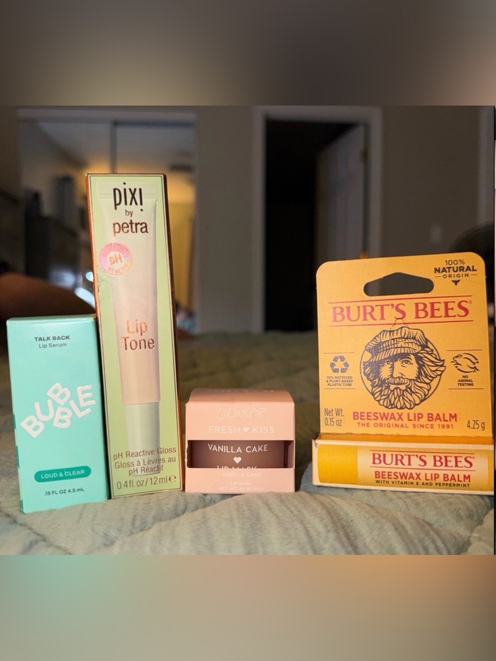 Colourpop, Bubble, Pixi, and Burt’s Bees Bundle- RV:$32